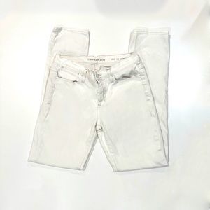 Calvin Klein white skinny jeans W30 L32